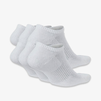 Nike Everyday Plus Cushioned Low Training No-Show Socks (6 Pack) White - SOLE SERIOUSS (2)