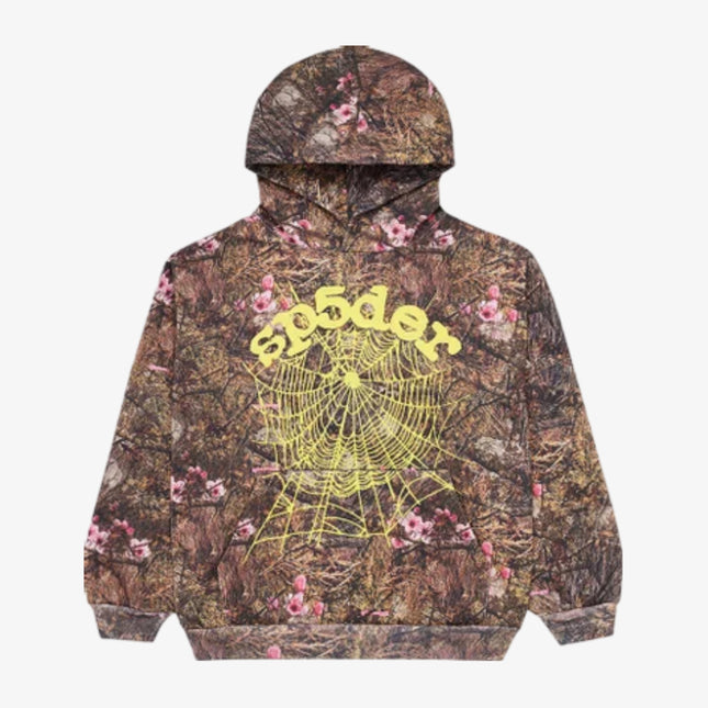 Sp5der 'OG Web' Pullover Hoodie Real Tree Camo FW23 - SOLE SERIOUSS (1)