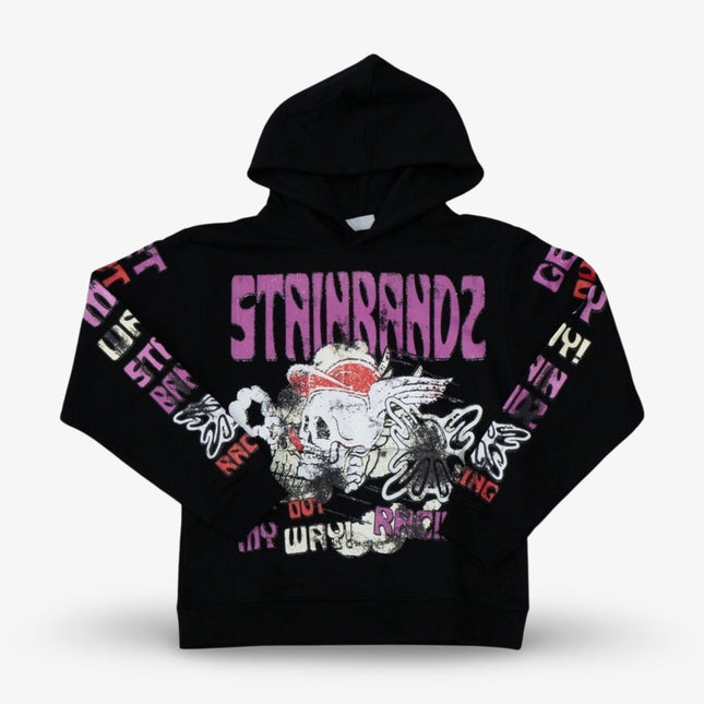 Stainbandz French Terry Pullover Hoodie 'SB Studios Racing / Get Out My Way' Black - SOLE SERIOUSS (1)