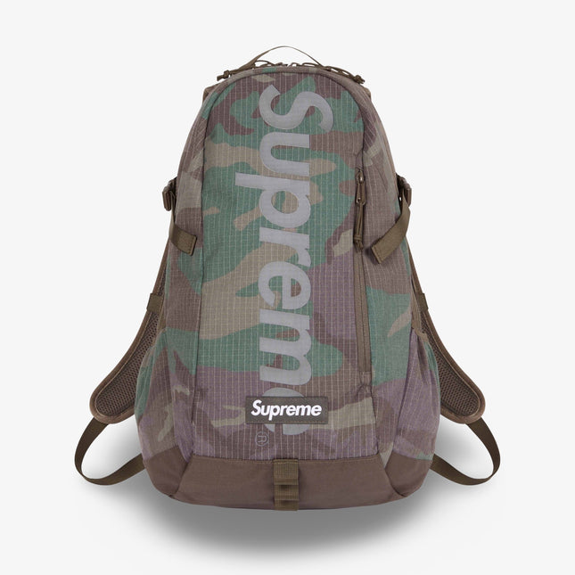 Supreme 500D Cordura Backpack '3M Reflective Grid' Woodland Camo SS24 - SOLE SERIOUSS (1)