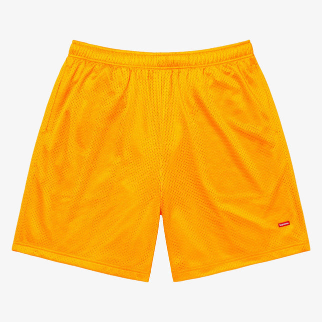 Supreme Baggy Mesh Short 'Small Box' Gold SS23 - SOLE SERIOUSS (1)