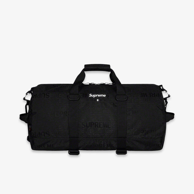 Supreme Duffle Bag Black SS19 - SOLE SERIOUSS (1)