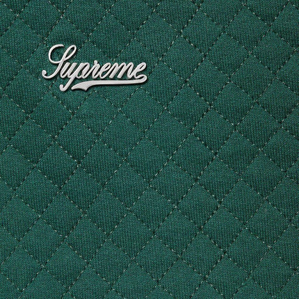 Supreme Hooded Sweatshirt 'Micro Quilted' Dark Pine SS23 - SOLE SERIOUSS (2)