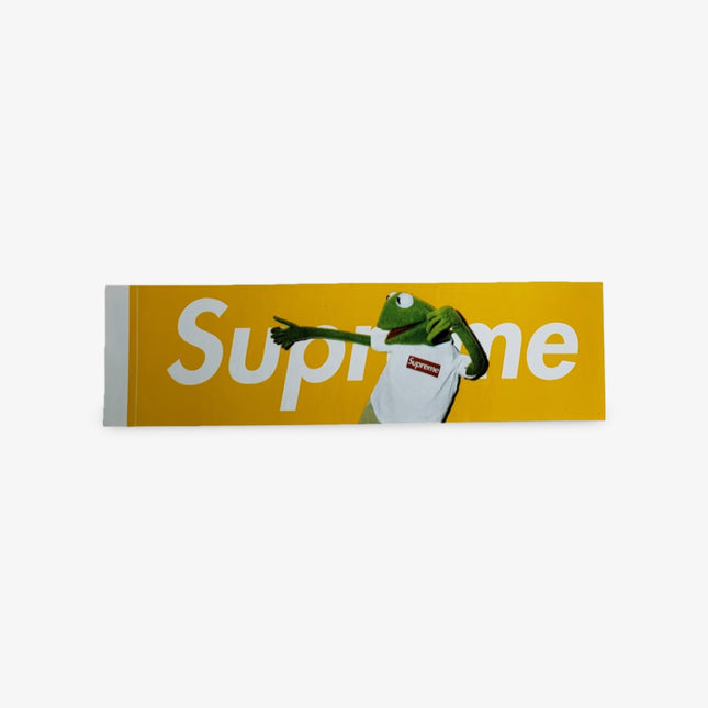 Supreme Sticker 'Box Logo Kermit The Frog' Yellow 2008 - SOLE SERIOUSS (1)