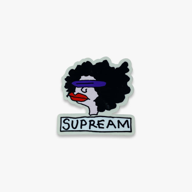 Supreme Sticker 'Supream Gonz Head' Black FW17 - SOLE SERIOUSS (1)