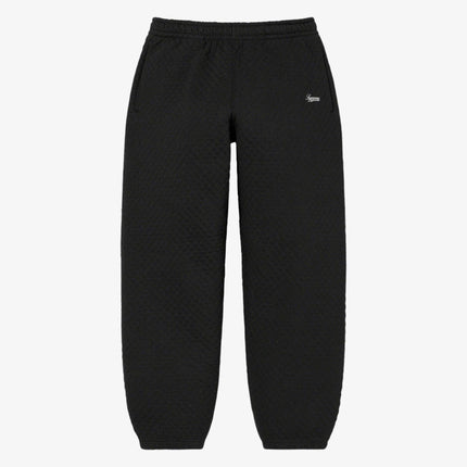 Supreme Sweatpant 'Micro Quilted' Black SS23 - SOLE SERIOUSS (1)