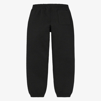 Supreme Sweatpant 'Micro Quilted' Black SS23 - SOLE SERIOUSS (2)