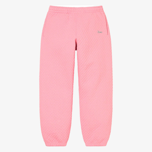 Supreme Sweatpant 'Micro Quilted' Dusty Pink SS23 - SOLE SERIOUSS (1)