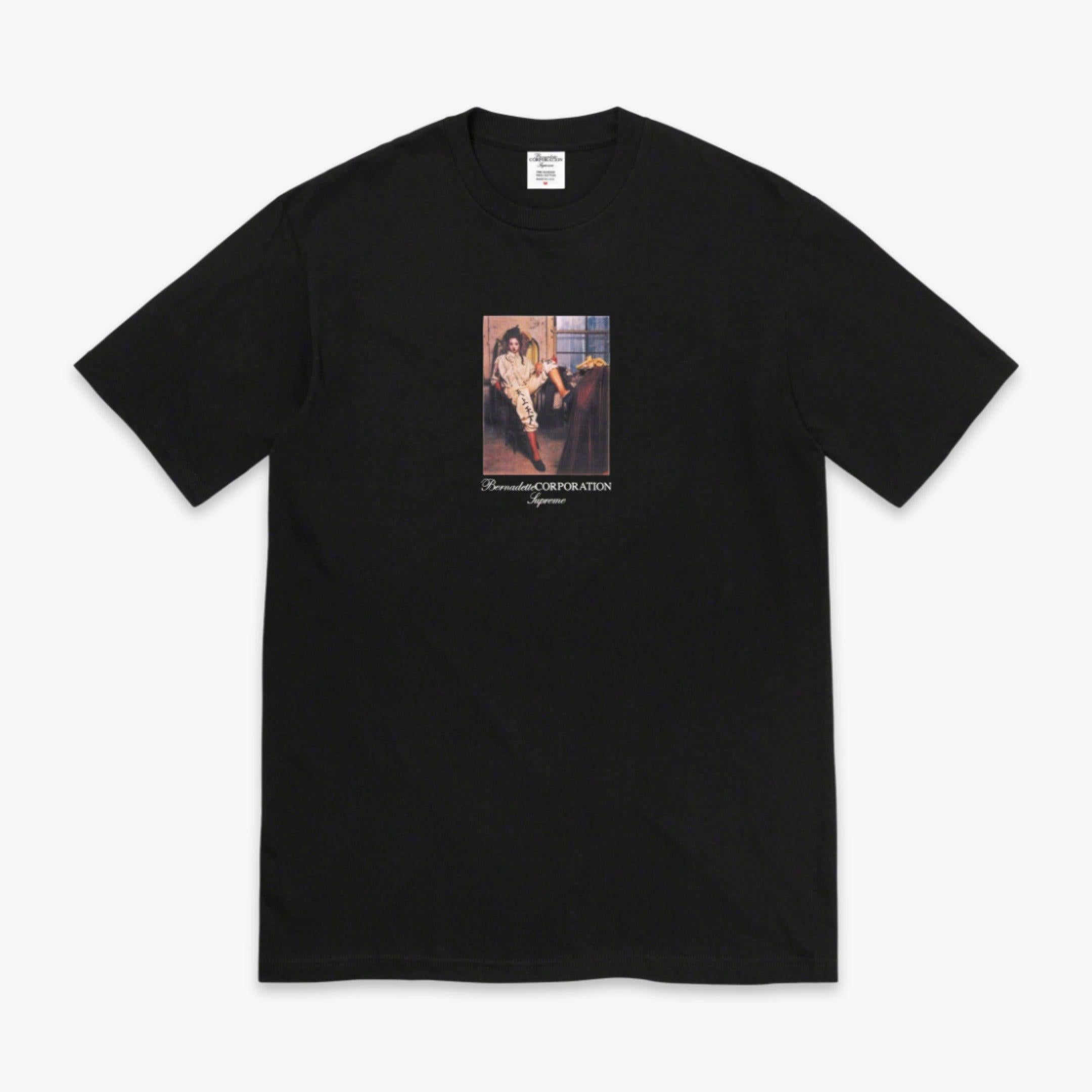 Supreme x Bernadette Corporation Tee 'Fuck' Black SS23 – SOLE SERIOUSS