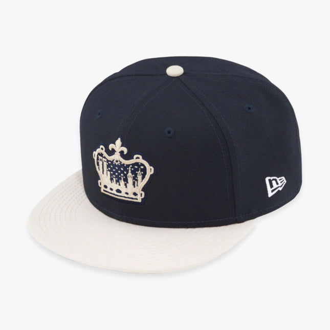 Supreme x New Era Fitted Hat 'King of New York' Navy SS23 - SOLE SERIOUSS (1)