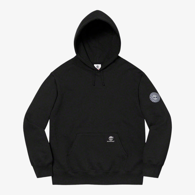 Supreme x Timberland Hooded Sweatshirt Black FW21 - SOLE SERIOUSS (1)