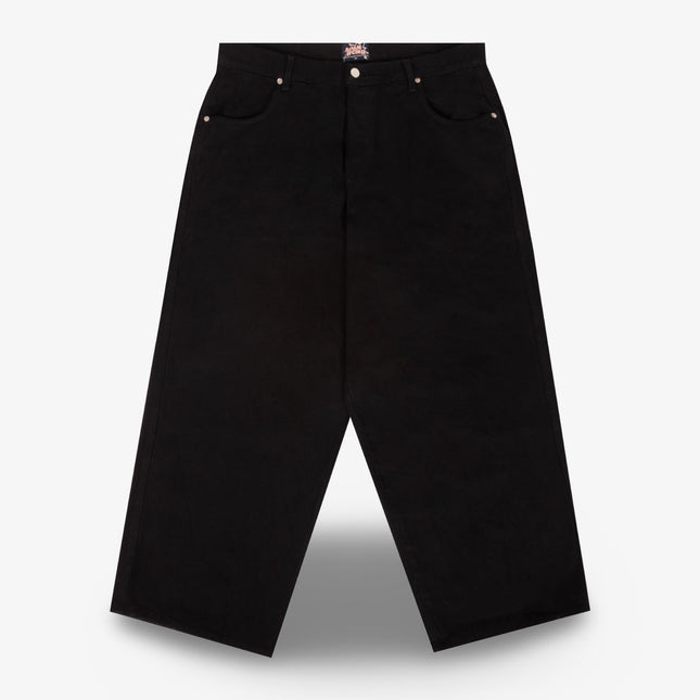 The Hundreds 'Adam Bomb' Washed Baggy Room Denim Black - SOLE SERIOUSS (1)