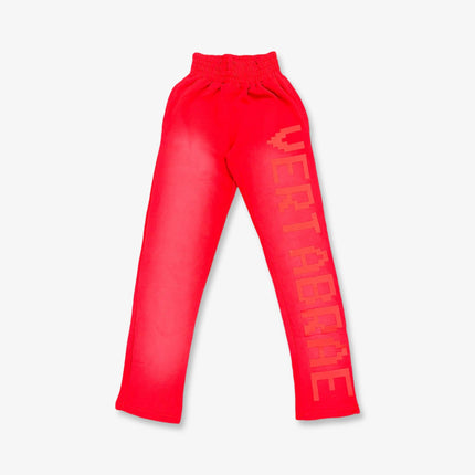 Vertabrae Washed Sweatpants Red / Red SS24 - SOLE SERIOUSS (1)