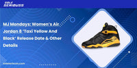 MJ Mondays: Women’s Air Jordan 8 ‘Taxi Yellow And Black’ Release Date & Other Details - SOLE SERIOUSS