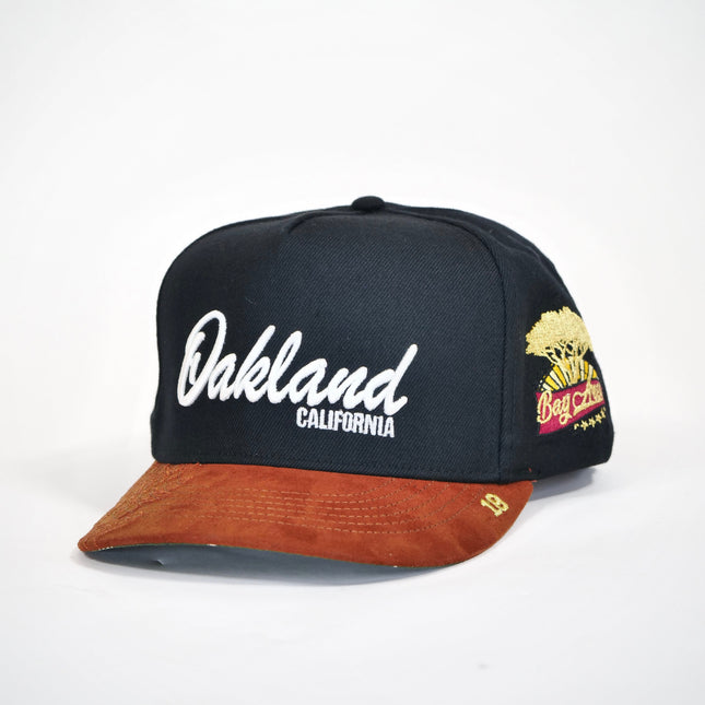 dvniel.luu 'OG O: Odyssey' Snapback Hat Black / Tan Brown | SOLE SERIOUSS [1]