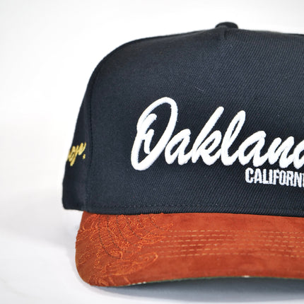 dvniel.luu 'OG O: Odyssey' Snapback Hat Black / Tan Brown | SOLE SERIOUSS [3]