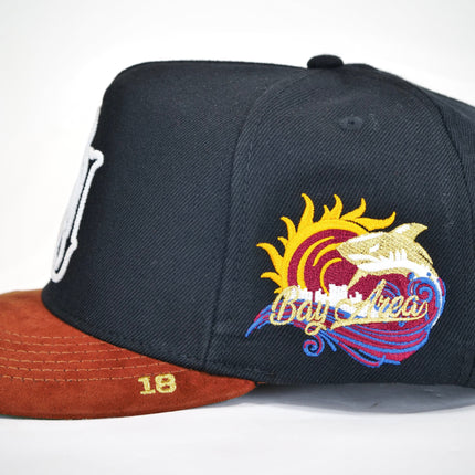 dvniel.luu 'OG SJ: Self-Journey' Snapback Hat Black / Tan Brown | SOLE SERIOUSS [2]