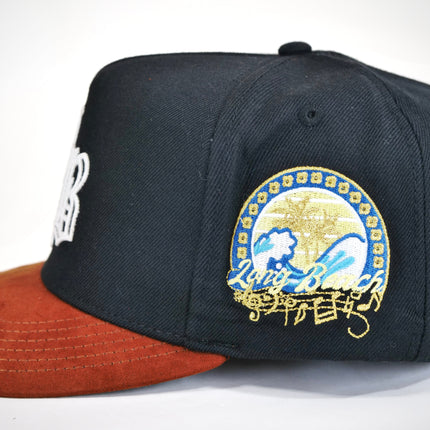 dvniel.luu 'OG LB: Live Boundlessly' Snapback Hat Black / Tan Brown | SOLE SERIOUSS [2]