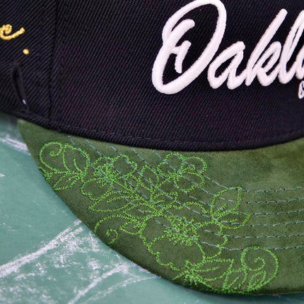 dvniel.luu 'OG O: Odyssey' Snapback Hat Pine Green | SOLE SERIOUSS [4]
