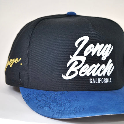 dvniel.luu 'OG LB: Live Boundlessly' Snapback Hat Ocean Blue | SOLE SERIOUSS [4]