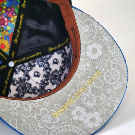 dvniel.luu 'OG LB: Live Boundlessly' Snapback Hat Ocean Blue | SOLE SERIOUSS [2]