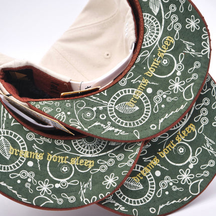 dvniel.luu 'OG LB: Live Boundlessly' Snapback Hat Cream / Brown | SOLE SERIOUSS [4]