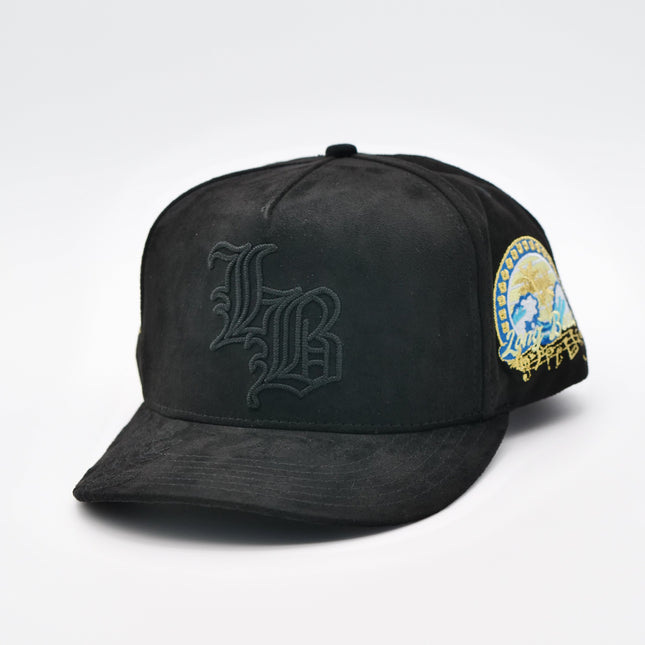 dvniel.luu 'OG LB: Live Boundlessly' Snapback Hat Triple Black | SOLE SERIOUSS [1]