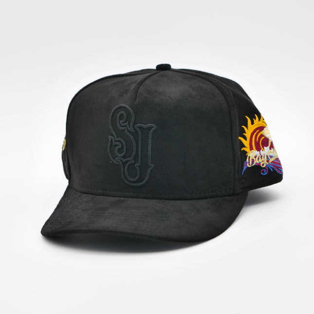 dvniel.luu 'OG SJ: Serve with Joy'' Snapback Hat Triple Black | SOLE SERIOUSS [1]