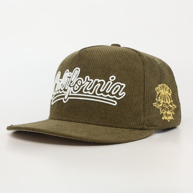 dvniel.luu 'OG CA: Dreams on the West' Snapback Hat Olive | SOLE SERIOUSS [1]
