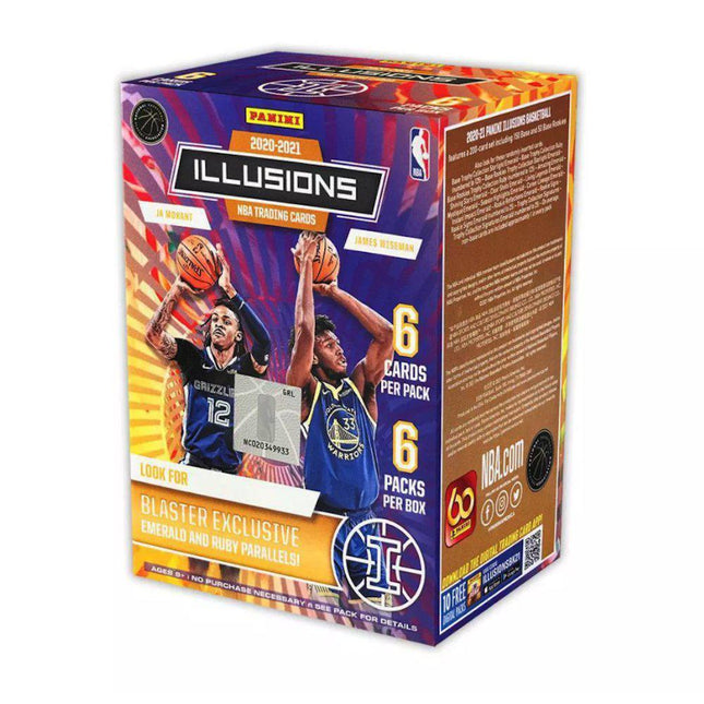 2020-21 Panini x NBA Illusions Basketball Blaster Box - SOLE SERIOUSS (1)