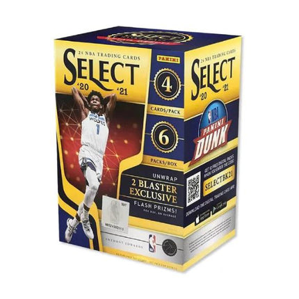 2020-21 Panini x NBA Select Basketball Blaster Box Flash Prizms - SOLE SERIOUSS (1)