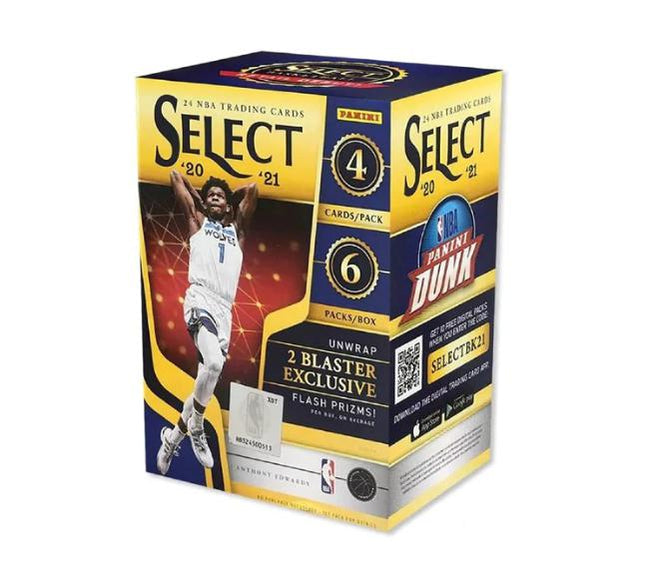 2020-21 Panini x NBA Select Basketball Blaster Box Flash Prizms - SOLE SERIOUSS (1)