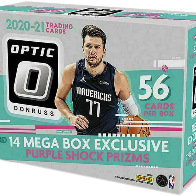 2020-21 Panini x NBA x Donruss Optic Basketball Mega Box 'Purple Shock Prizms' - SOLE SERIOUSS (1)