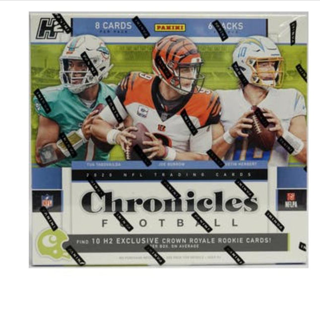 2020 Panini x NFL Chronicles Football Vertex Mega Box - SOLE SERIOUSS (1)