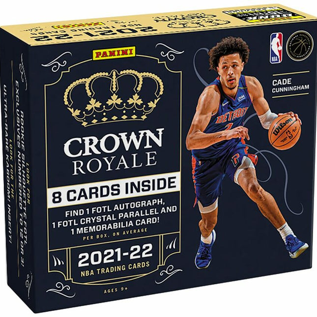 2021-22 Panini x NBA Crown Royale Basketball Hobby Box - SOLE SERIOUSS (1)