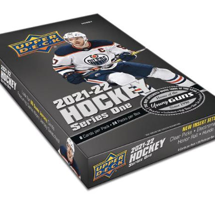 2021-22 Upper Deck x NHL Series One Hockey Hobby Box - SOLE SERIOUSS (1)