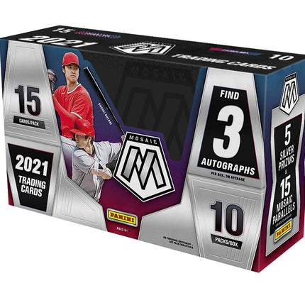 2021 Panini x MLB Mosaic Baseball Hobby Box - SOLE SERIOUSS (1)