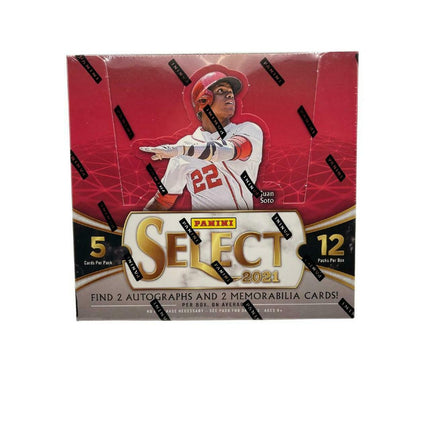 2021 Panini x MLB Select Baseball Hobby Box - SOLE SERIOUSS (1)