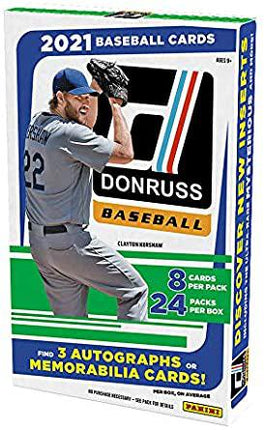 2021 Panini x MLB x Donruss Baseball Hobby Box - SOLE SERIOUSS (1)