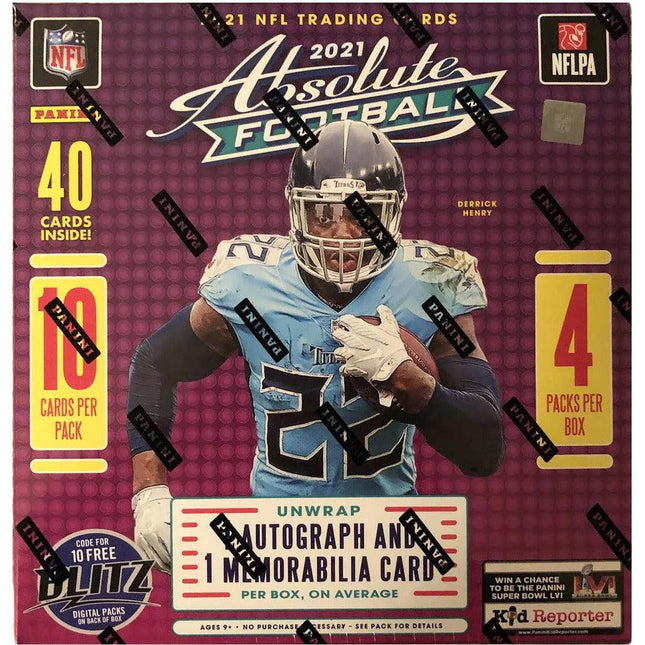 2021 Panini x NFL Absolute Football Mega Box Teal Parallels (Fanatics Exclusive) - SOLE SERIOUSS (1)