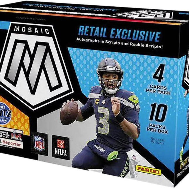 2021 Panini x NFL Mosaic Football Mega Box Reactive Yellow Parallels (Target Exclusive) - SOLE SERIOUSS (1)