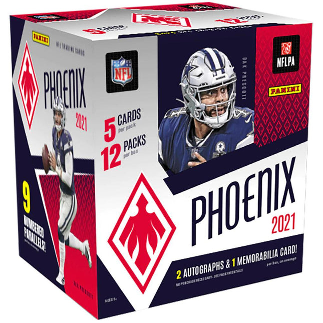 2021 Panini x NFL Phoenix Football Hobby Box - SOLE SERIOUSS (1)