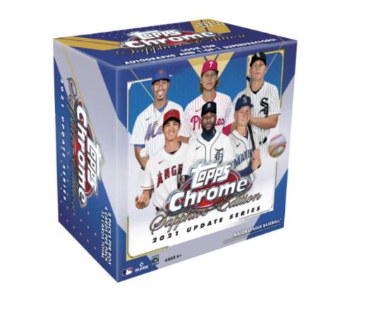 2021 Topps x MLB Chrome Sapphire Edition Update Series Baseball Hobby Box - SOLE SERIOUSS (1)