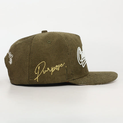 dvniel.luu 'OG CA: Dreams on the West' Snapback Hat Olive | SOLE SERIOUSS [6]