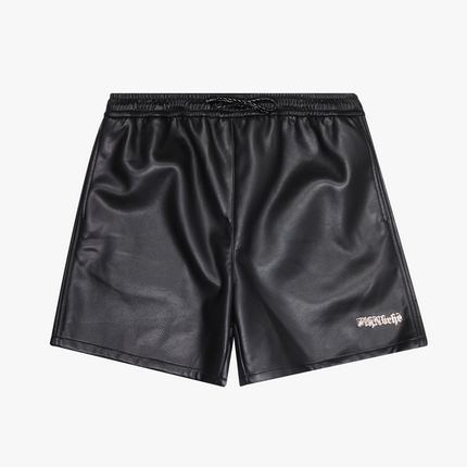6TH NBRHD 'Global' Leather Shorts Black | SOLE SERIOUSS [1]