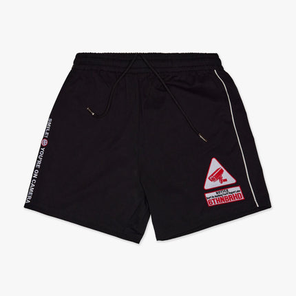 6TH NBRHD 'Smile!' Bowling Shorts Black | SOLE SERIOUSS [1]