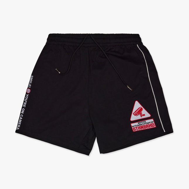 6TH NBRHD 'Smile!' Bowling Shorts Black