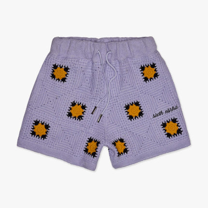 6TH NBRHD 'Handmade' Knit Shorts Lavender | SOLE SERIOUSS [1]
