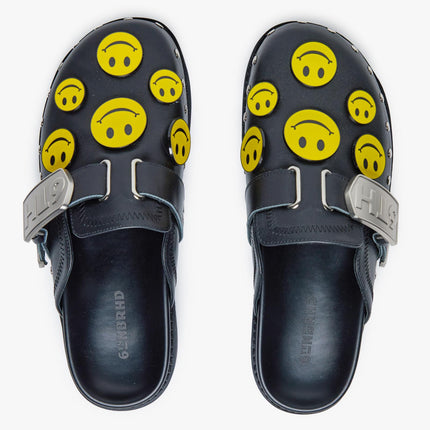 6TH NBRHD 'Skip' Leather Mule Slides Black | SOLE SERIOUSS [2]