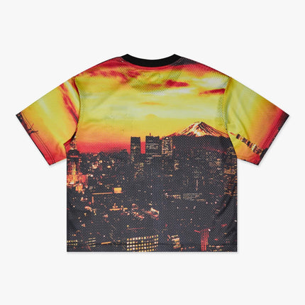6TH NBRHD 'Scrimmage' Box-Fit Mesh Tee Orange / Multicolor | SOLE SERIOUSS [2]